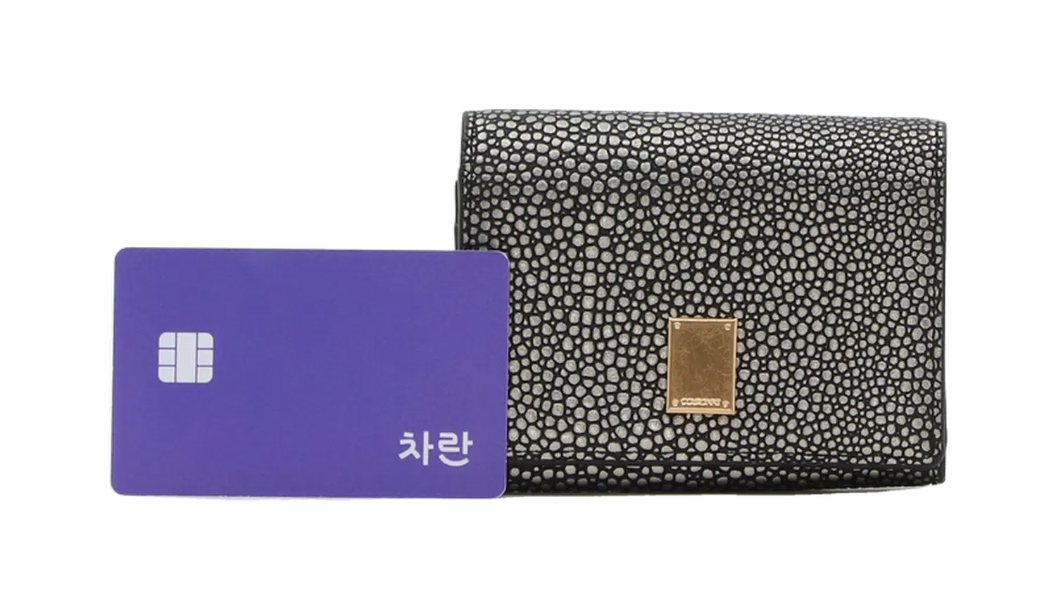 쿠론 반지갑 뒷면 2
