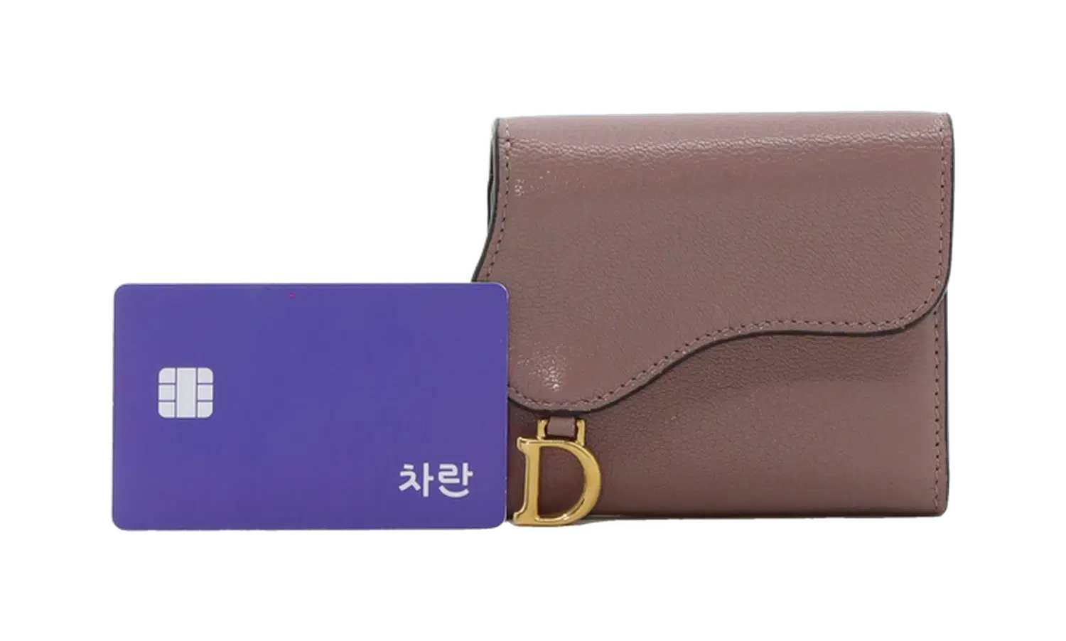디올 반지갑 뒷면 2