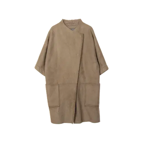 자라 베이직 무스탕코트