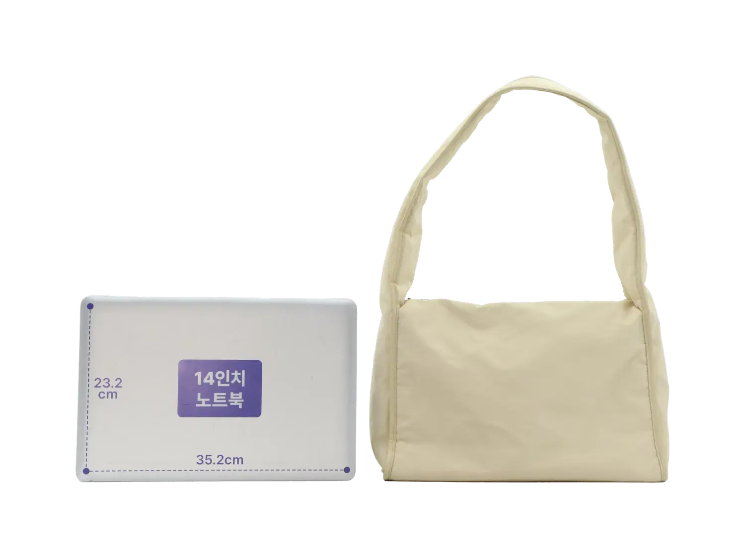 비뮤즈 숄더백 뒷면 2
