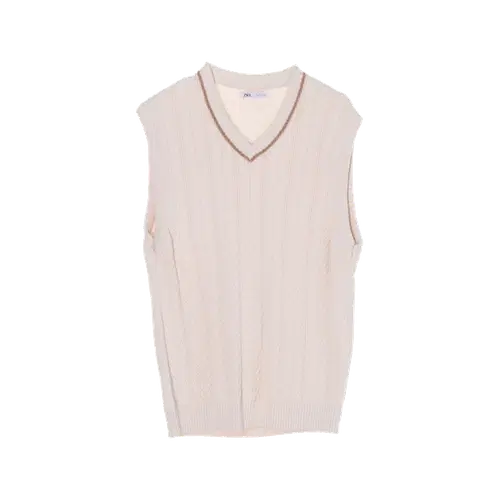 자라 니트조끼