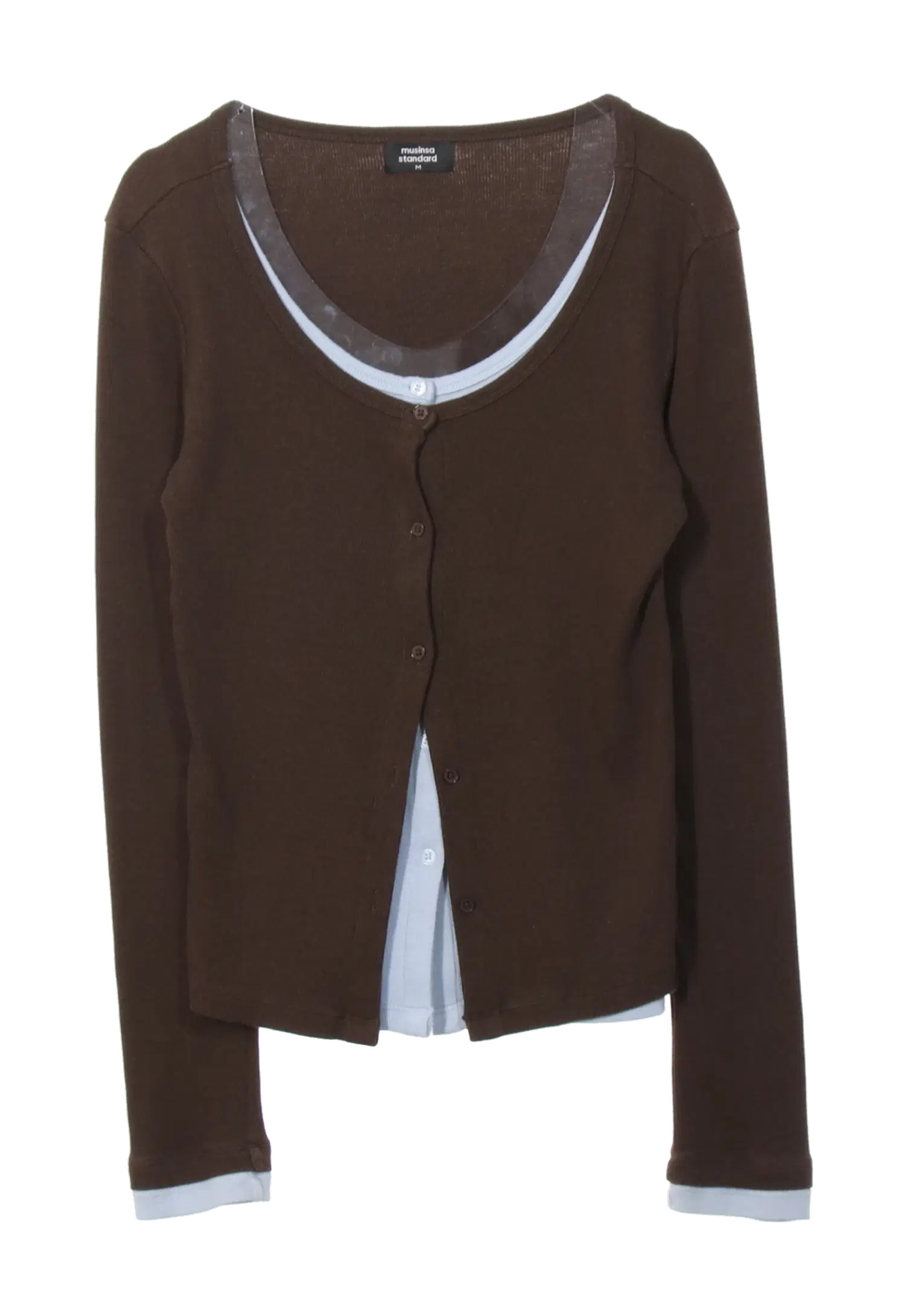 무신사 스탠다드 라운드카디건 1