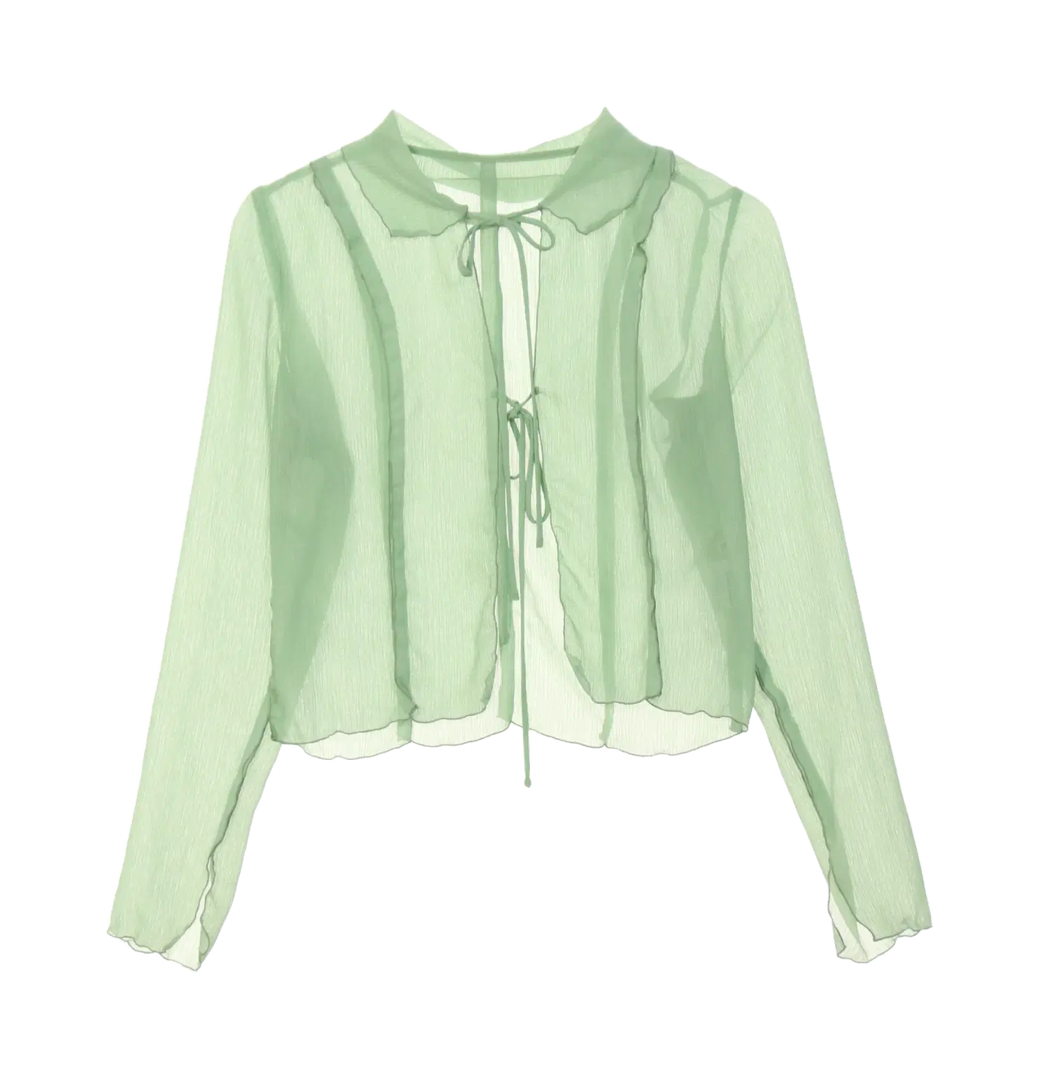인사일런스 블라우스 1