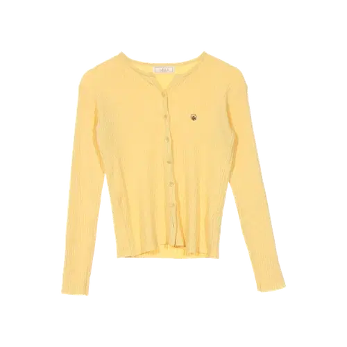 트위 라운드카디건
