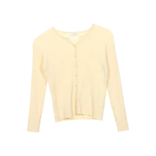 트위 라운드카디건
