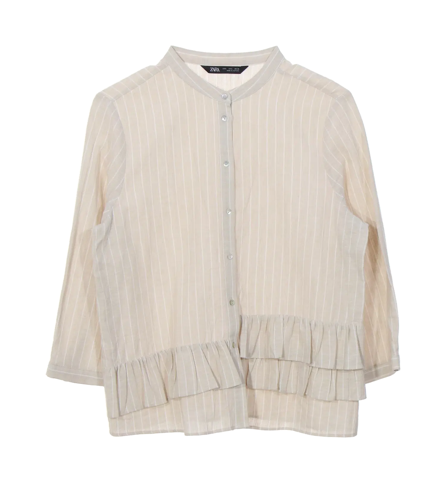 자라 블라우스 앞면