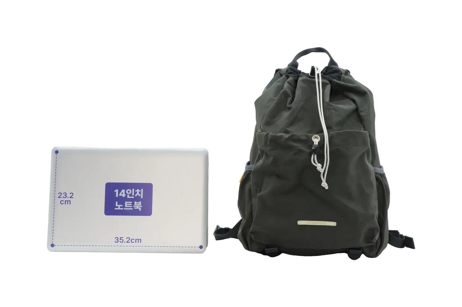 로우로우 백팩 뒷면 2